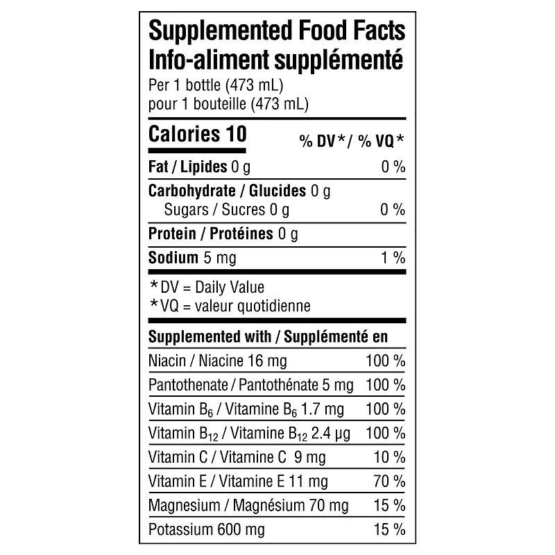 BodyArmor Zero Sugar Lemon Lime Bottle, 473 mL, Body Armor Lemon Lime Zero Sugar
