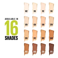 Maybelline New York Super Stay 24 Hour Hybrid Powder Foundation, Waterproof, Vegan, Mattifying, 360, 6 g, -