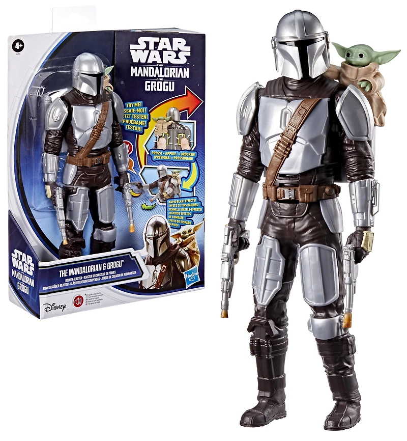 Star Wars The Mandalorian & Grogu, figurine Mandalorien