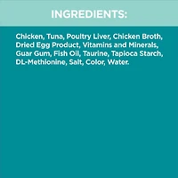 Iams Perfect Portions Grain Free Tuna Paté Healthy Adult Wet Cat Food, 75g