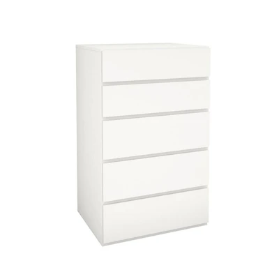 Commode 5 tiroirs Paris de Nexera, blanc
