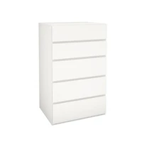 Commode 5 tiroirs Paris de Nexera, blanc