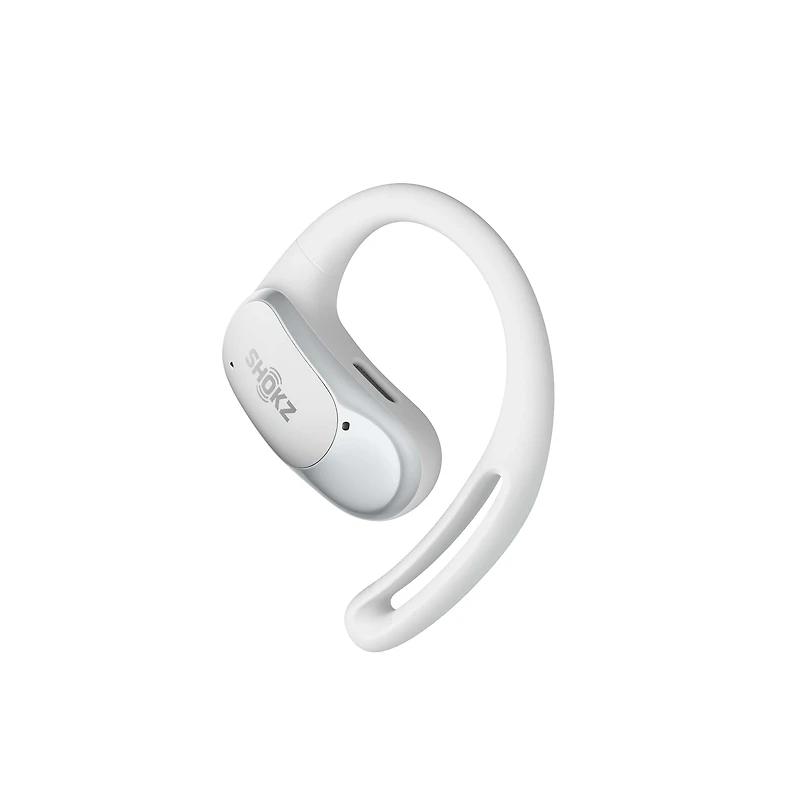 Shokz OpenFit Air, Véritable Sans Fil, Microphone Intelligent Intégré, Blanc