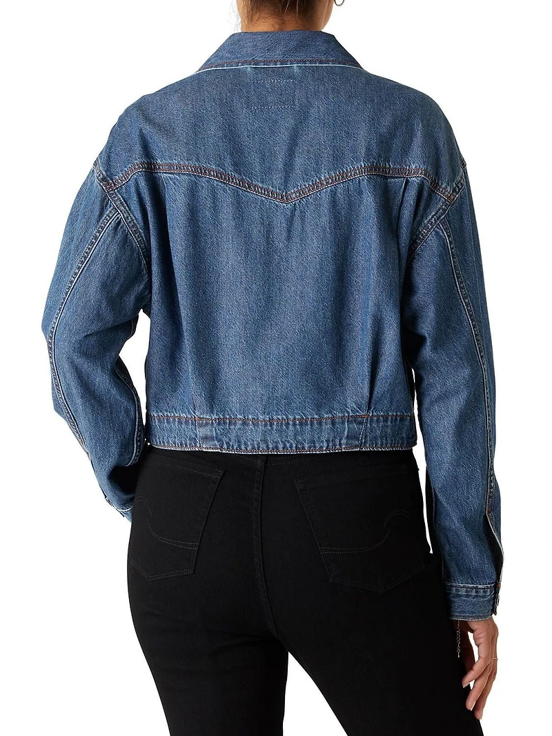 Blouson camionneur ancien pour femme Levi Strauss SignatureMC
