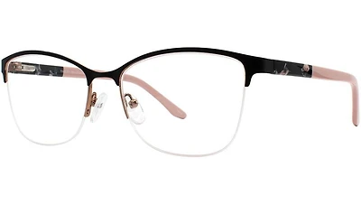 Cosmopolitan Tinsley Black/Brown Eyeglass Frame