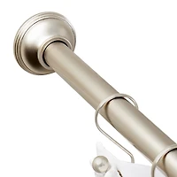 Tringle de douche à tension réglable et antirouille au style traditionnel Better Homes & Gardens, sans perçage