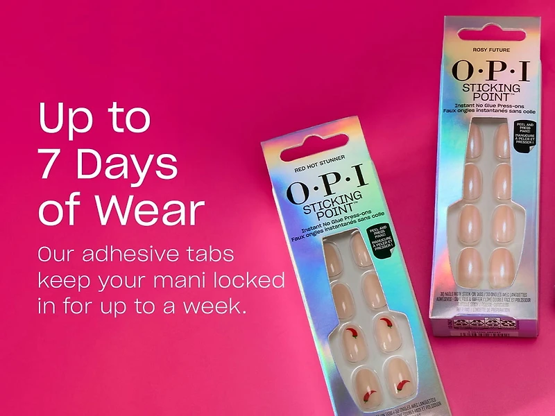 OPI Sticking Point Instant No Glue Press-On False Nails