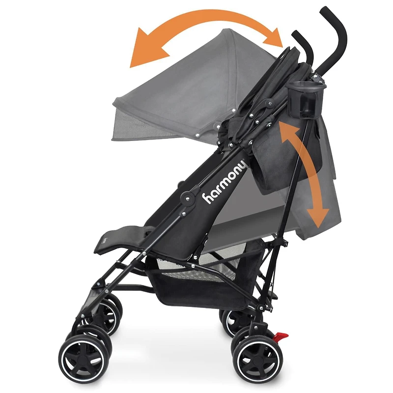 Harmony Aspire Deluxe Umbrella Fold Stroller, Umbrella Fold Stroller
