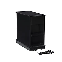 Ortiz Accent Table, Black