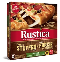 Rustica Pizza Croute Farcie Deluxe 735 G Frozen RUSTICA PIZZA COTE FARCIE DELUXE