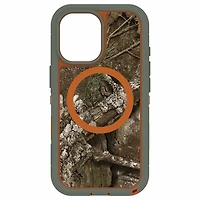 OtterBox Étui Defender Pro XT Clear MagSafe avec Contrôle de la CaméraRealtree Apx (Vert) pour iPhone 17 Pro