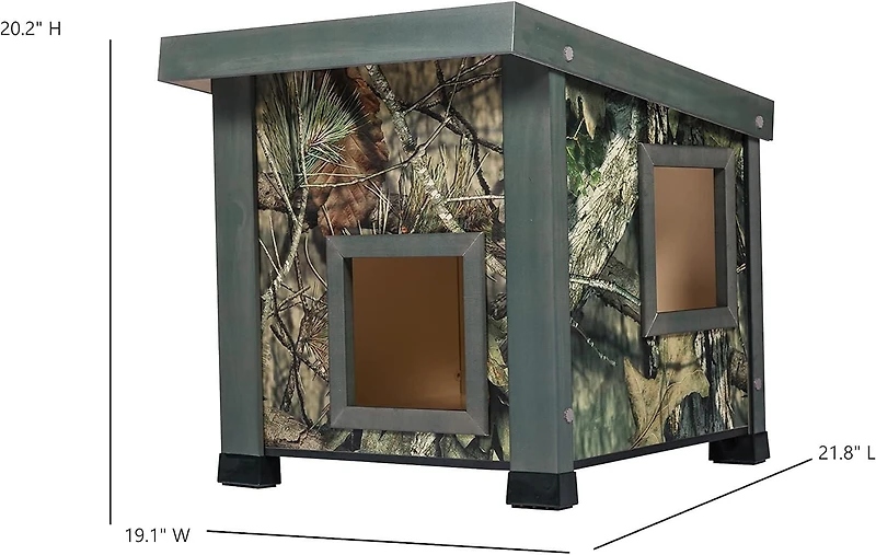 Abri pour chats NewAge EcoFlex Mossy Oak Feral
