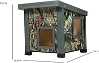 Abri pour chats NewAge EcoFlex Mossy Oak Feral