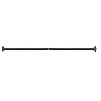 Mainstays 76,2 cm - 213,36 cm Tringle à rideau, 2,54 cm Diamètre 2,54 cm Diamètre