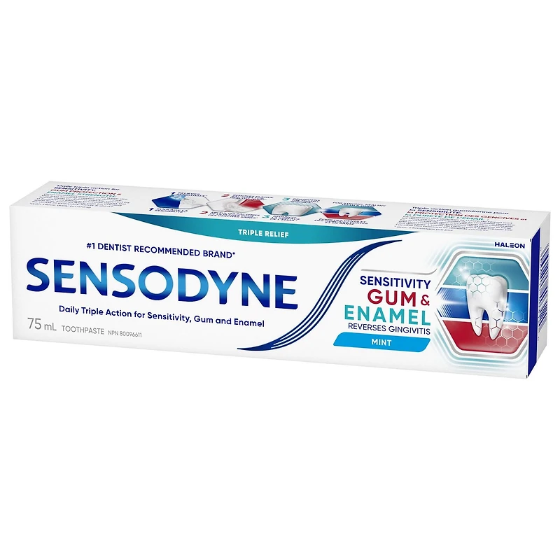 Sensodyne Sensibilité Gencives & Émail Menthe Dentifrice 75ml