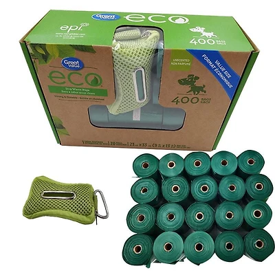 Sacs à déchets pour chiens ECO Sacs à déchets pour chiens ECO-DG400BD