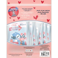 Coffret de jeu Disney Stitch 8 pièces avec petit livre de coloriage et crayons, cartes de vœux pour la Saint-Valentin