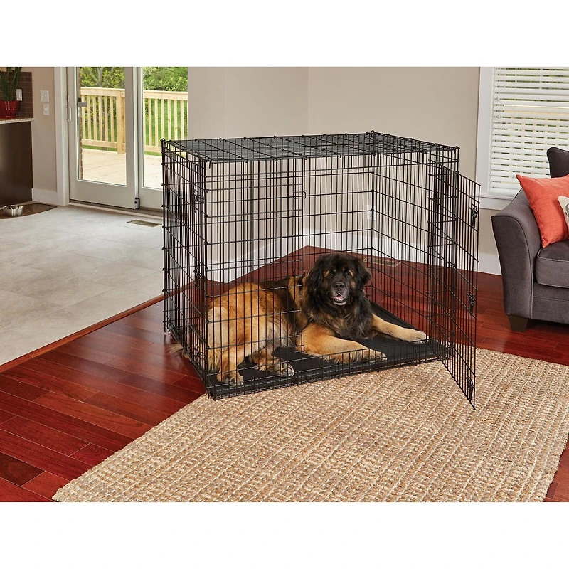 MidWest XX-Large 54" Heavy Duty Double Door Dog Crate