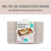 Melii Boîte Snackle à 3 compartiments