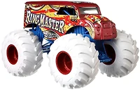 Camion ​en métal moulé sous pression Monster Trucks Hot Wheels à l’échelle  Dairy Delivery Ring Master 1:24 avec roues géantes