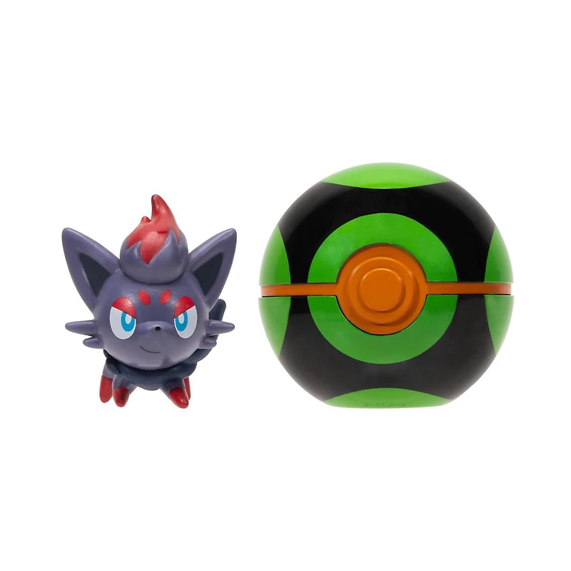 Pokémon Clip 'N' Go - Zorua + Sombre Ball