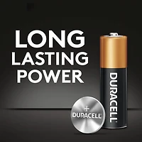 Duracell 1.5V Coppertop Alcalines, AAA <br>Piles, un Paquet de 12