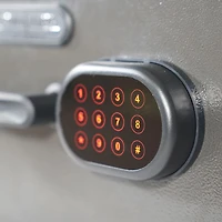 Série Sports Afield Diamond : coffre-fort pour la maison et le bureau de 20,5 po de hauteur avec serrure électronique et protection à triple joint [2,25 pieds cubes] SA-DIA3-CA-DP
