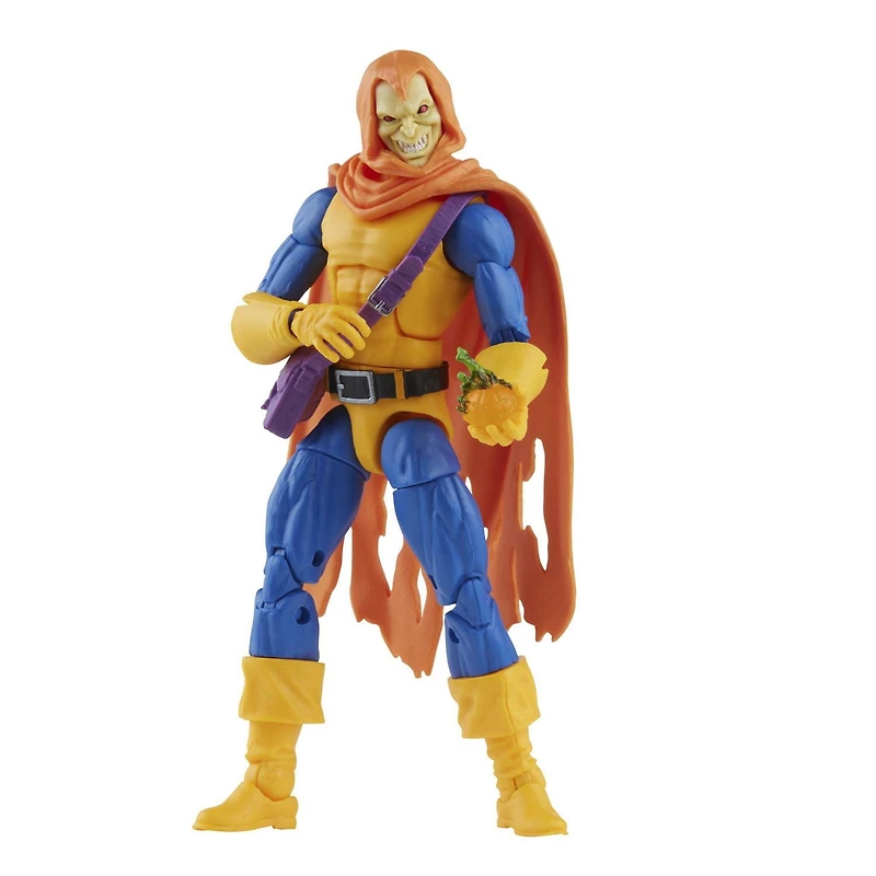 Marvel Legends Series Spider-Man, figurine Hobgoblin de 15 cm, inclut 3 accessoires : planeur, bombe-citrouille, sacoche