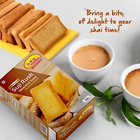 Verka Eggless Suji Rusk, 350g, Semolina Toast