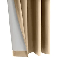 Loft Living Augustow occulant panneau de rideau à œillets 52 x 63 in Taupe