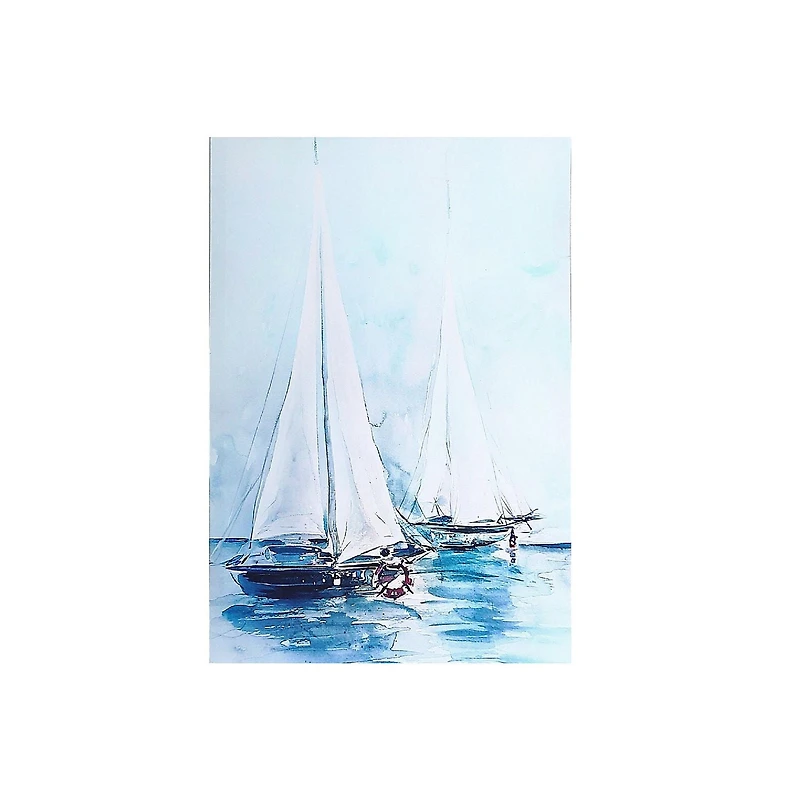 IH Casa Decor Toile Murale Art Voiliers