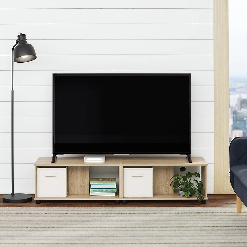 Mainstays Expandable Side-by-Side or Stacking TV Stand, TV Stand