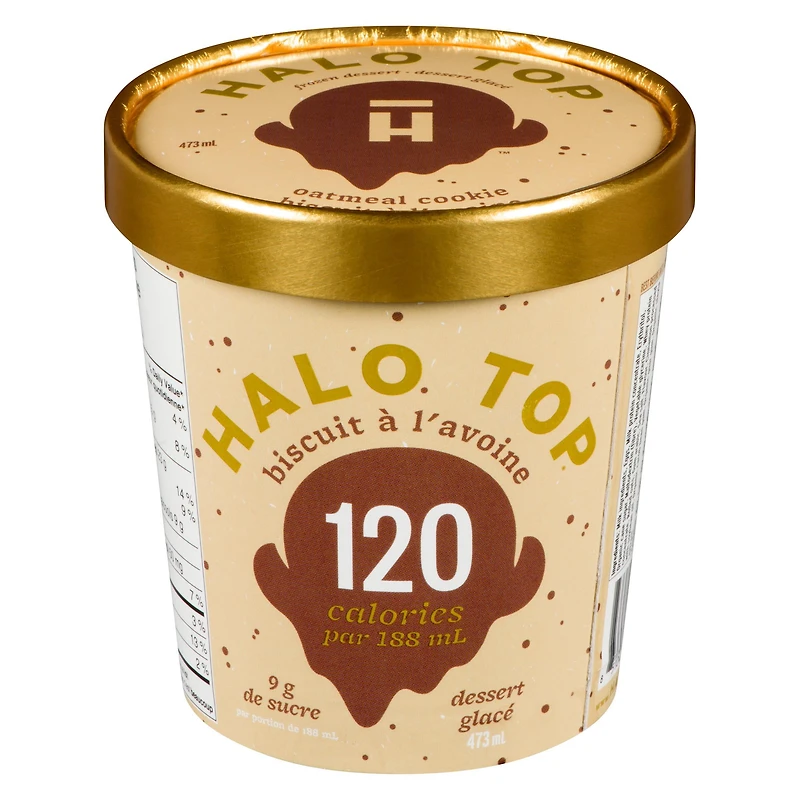 Halo Top Oatmeal Cookie Frozen Dessert - 437ml