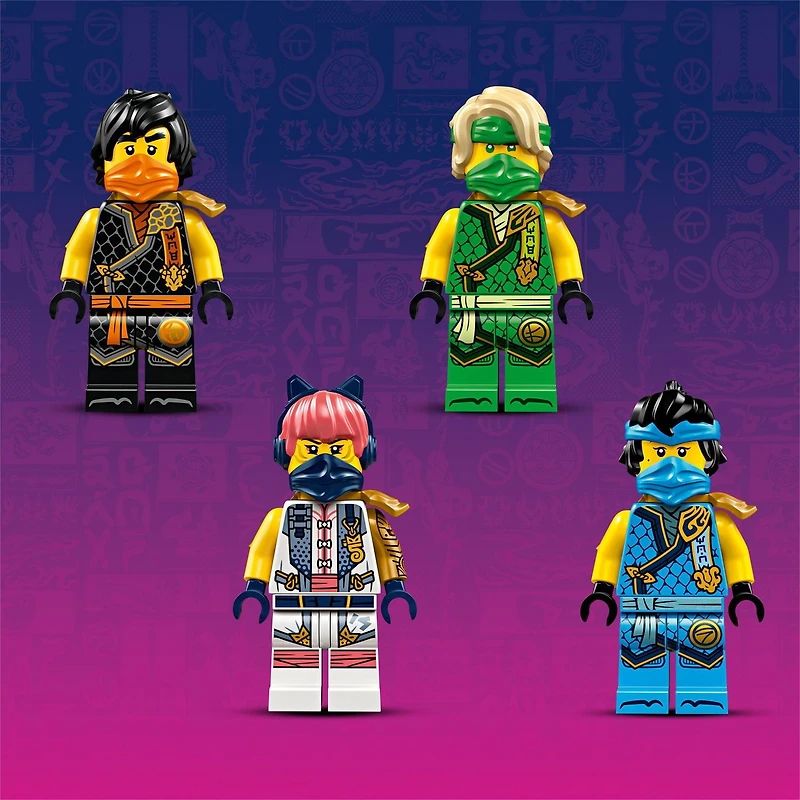 LEGO Ninjago Le véhicule mixte de l’équipe ninja 71820 Ensemble de construction (576 pièces)