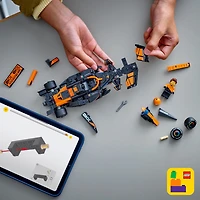 LEGO Speed Champions McLaren F1 Team MCL38 Race Car Toy - Building Set For Kids, Boys & Girls, Ages 10+ - Toy Car for F1 Fans - Gift Idea for Birthday - 77251