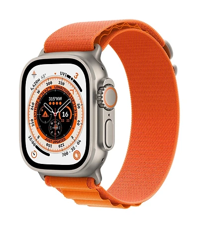 Apple Watch Ultra  (GPS + Cellular) 49mm - Orange Alpine Loop