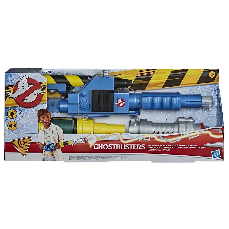 Ghostbusters, Blaster à protons modulaire, accessoire de déguisement personnalisable, créer des combinaisons avec sons et lumières, dès 5 ans