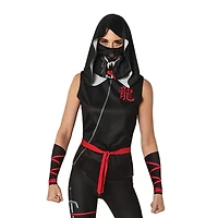 Rubies Dragon Ninja Costume for Adults, Womens Medium (Size 8-10)