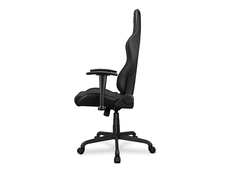 Chaise de gaming Cougar Armor Elite - Cuir PVC avec dossier inclinable jusqu'à 160º, accoudoirs 2D réglables et mécanisme d'inclinaison ajustable, coussins pour la tête et les lombaires