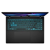ASUS Vivobook 16 (2025), ASUS Gaming, Écran antireflet 16” WUXGA 144Hz, Proc Intel Core 7 240H, NVIDIA GeForce RTX 3050, Mémoire de 16 Go, SSD de 1 To, Windows 11 Home, Noir mat, V3607VJ-DS73-CB