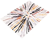 ECARPET Modern Indoor Area Rug, Super Soft & Plush Sunburst Collection