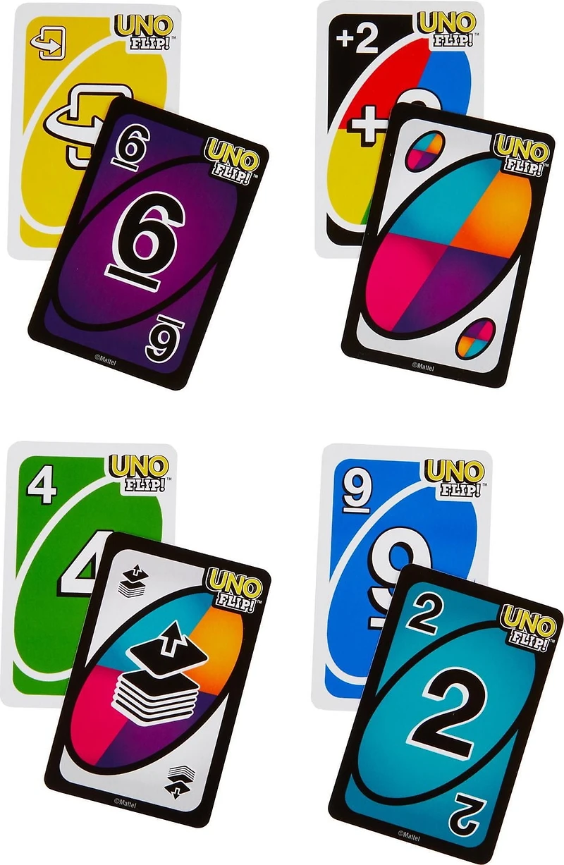UNO Flip! Double Sided Card Game, 2-10 players