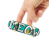 Tech Deck, Ultra DLX Fingerboard 4-Pack, Meow Skateboards, Collectible and Customizable Mini Skateboards, Kids Toys for Ages 6 and up