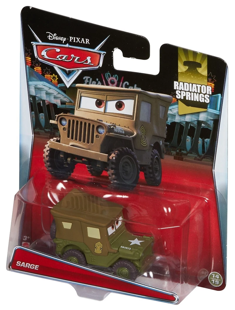 Disney/Pixar Les Bagnoles – Radiator Springs – Véhicule en métal moulé sous pression – Sparge