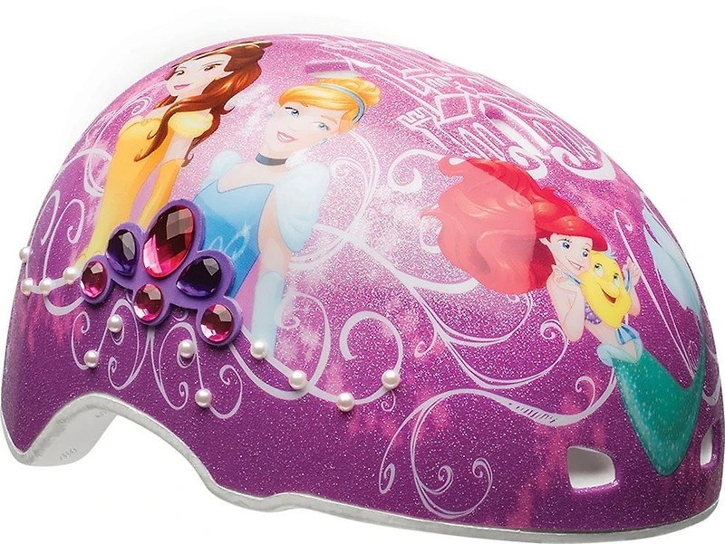 Princess Gems and Pearls Child Multisport Helmet
