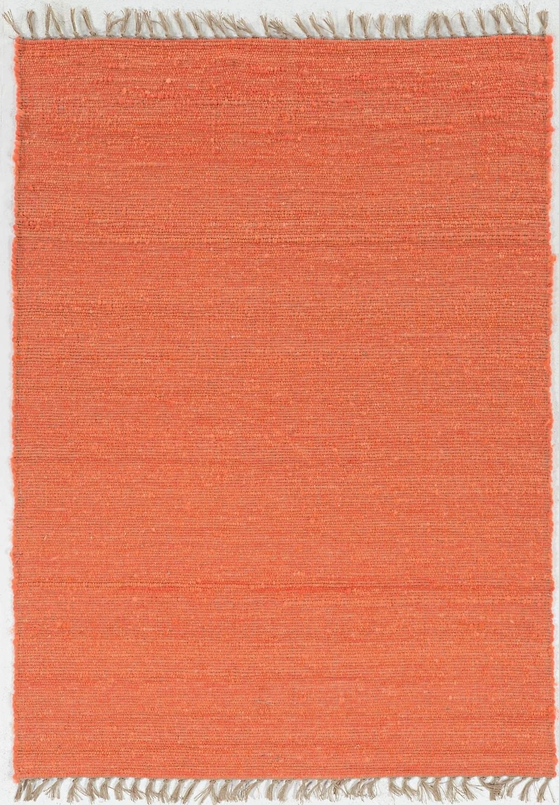 Tapis d'appoint Berbère Verginia corail de 1 pi 10 po x 2 pi 10 po