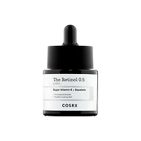 COSRX The Retinol 0.5 Oil 20ml, Contains 0.5% pure retinol for potent anti-aging