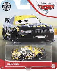 Véhicule Brian Spark OG Leak Less à l'échelle 1:55 du film Cars 3 de  Disney•Pixar