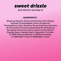 Lottie London - Sweet Drizzle - Pink Shimmer Illuminating Body Oil - 1.69 Fl oz
