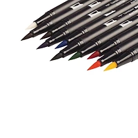Tombow Dual Brush Pen Art Markers, Primary, 10-Pack